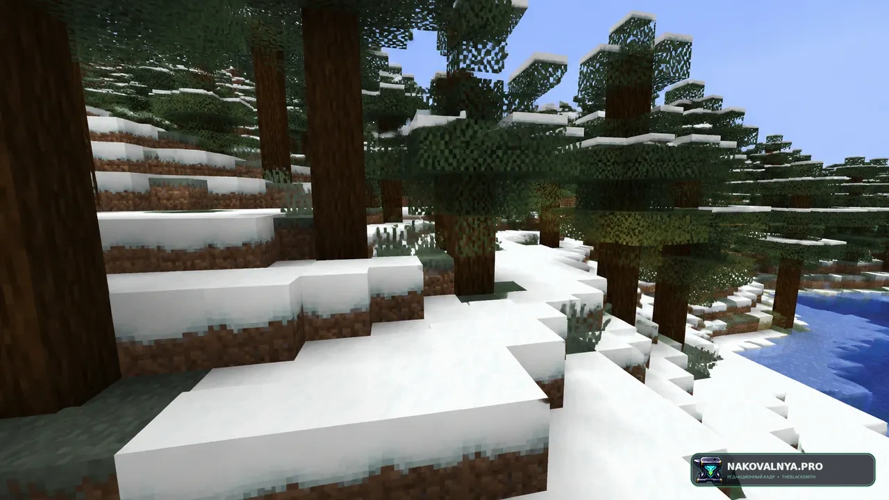 Snow Under Trees: естественное снежное покрытие лесов — редакционная иллюстрация 3 из 3