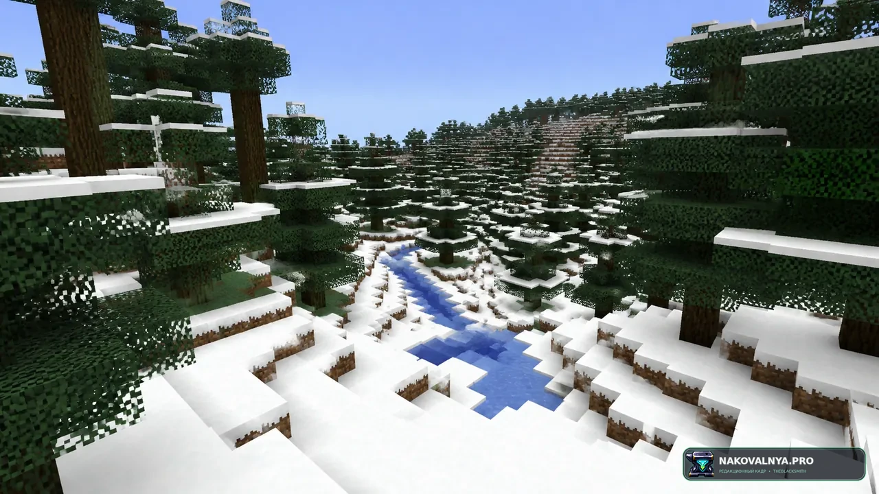 Изображение к проекту Snow Under Trees