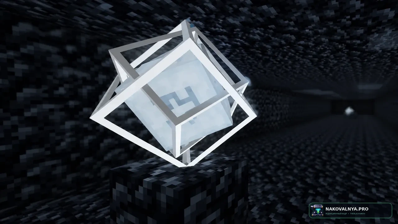 snowflake: синее зимнее оформление интерфейса и Crystal PvP — редакционная иллюстрация 3 из 3
