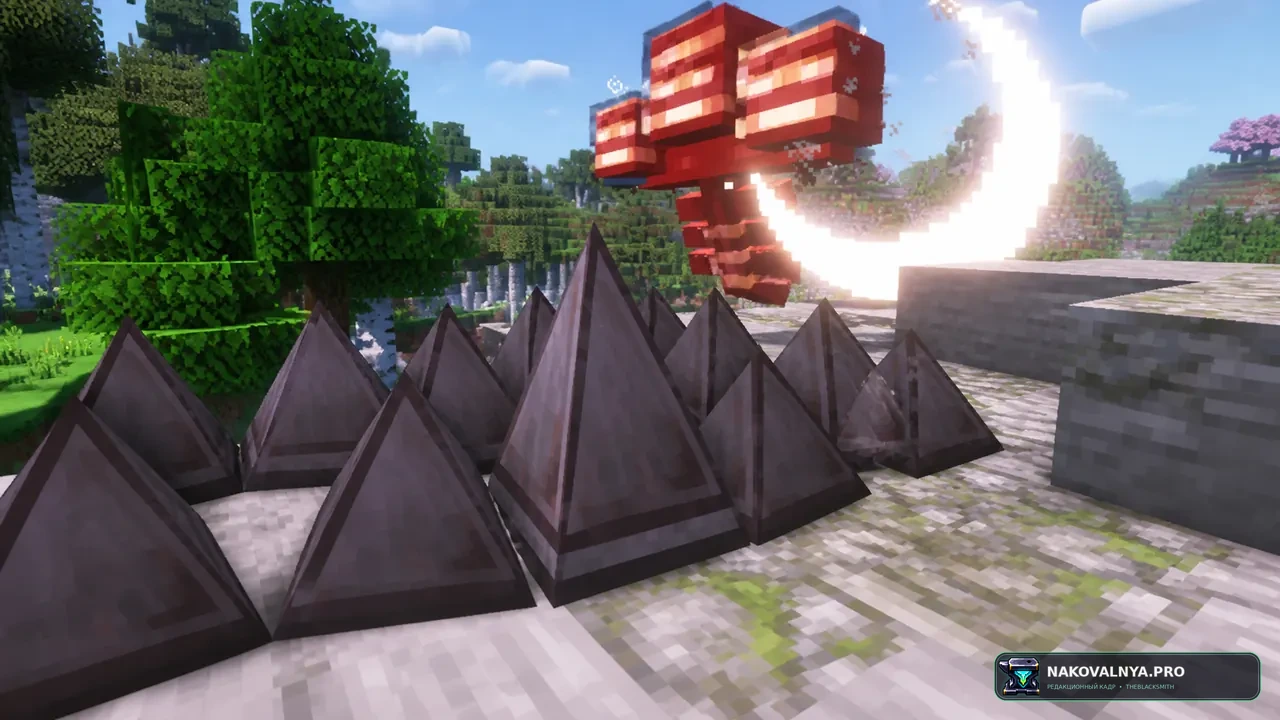 Spiky Spikes: шипы для ферм мобов — редакционная иллюстрация 3 из 3