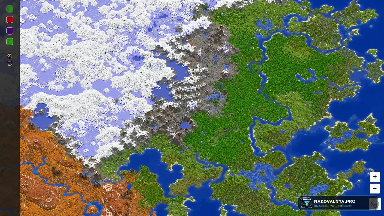 squaremap: браузерную карту серверного мира — редакционная иллюстрация 2 из 3