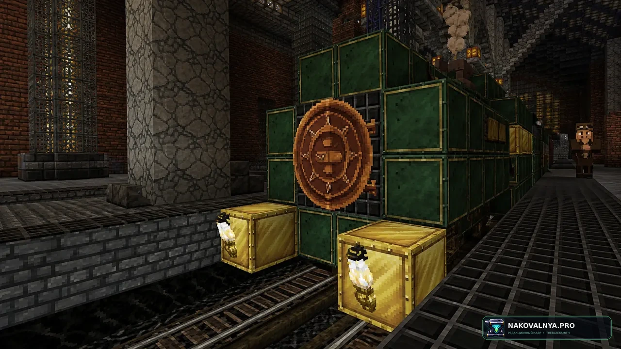 Steampunk Texture Pack: викторианский стимпанк для блоков, существ и интерфейса — редакционная иллюстрация 3 из 3