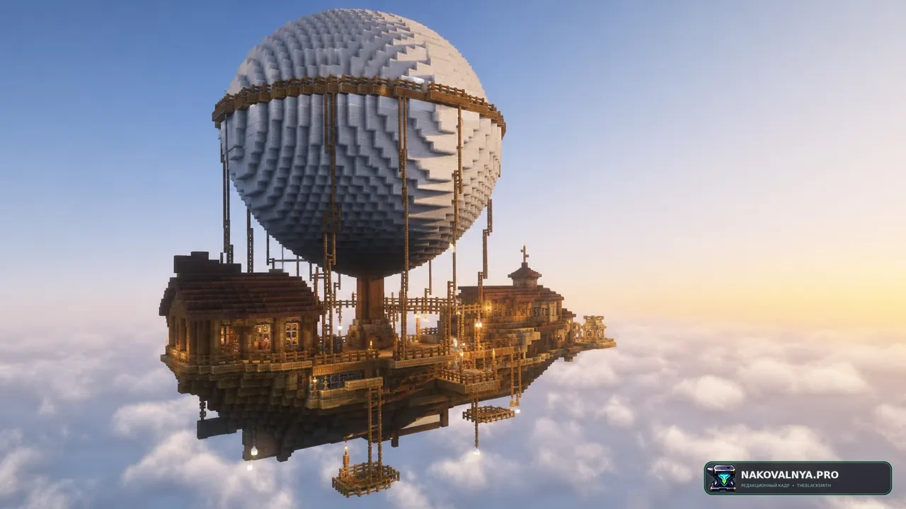 STEAMPUNK MC: Create-механизмы, сезоны, задания и оптимизированную совместную игру — редакционная иллюстрация 2 из 3