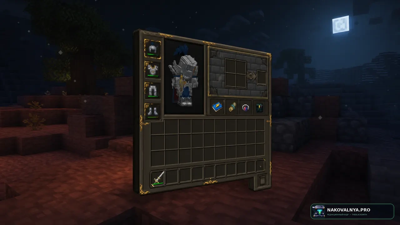 STONEBORN - Modded Compatibility GUI - SBMC: интерфейсы модов в стиле Stoneborn — редакционная иллюстрация 2 из 3