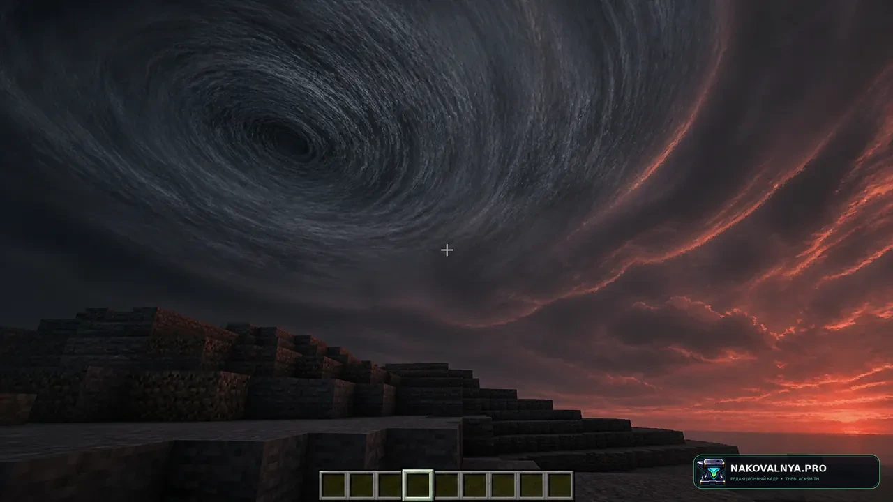 Stormy Sunset Sky Overlay: грозовое закатное небо — редакционная иллюстрация 2 из 3