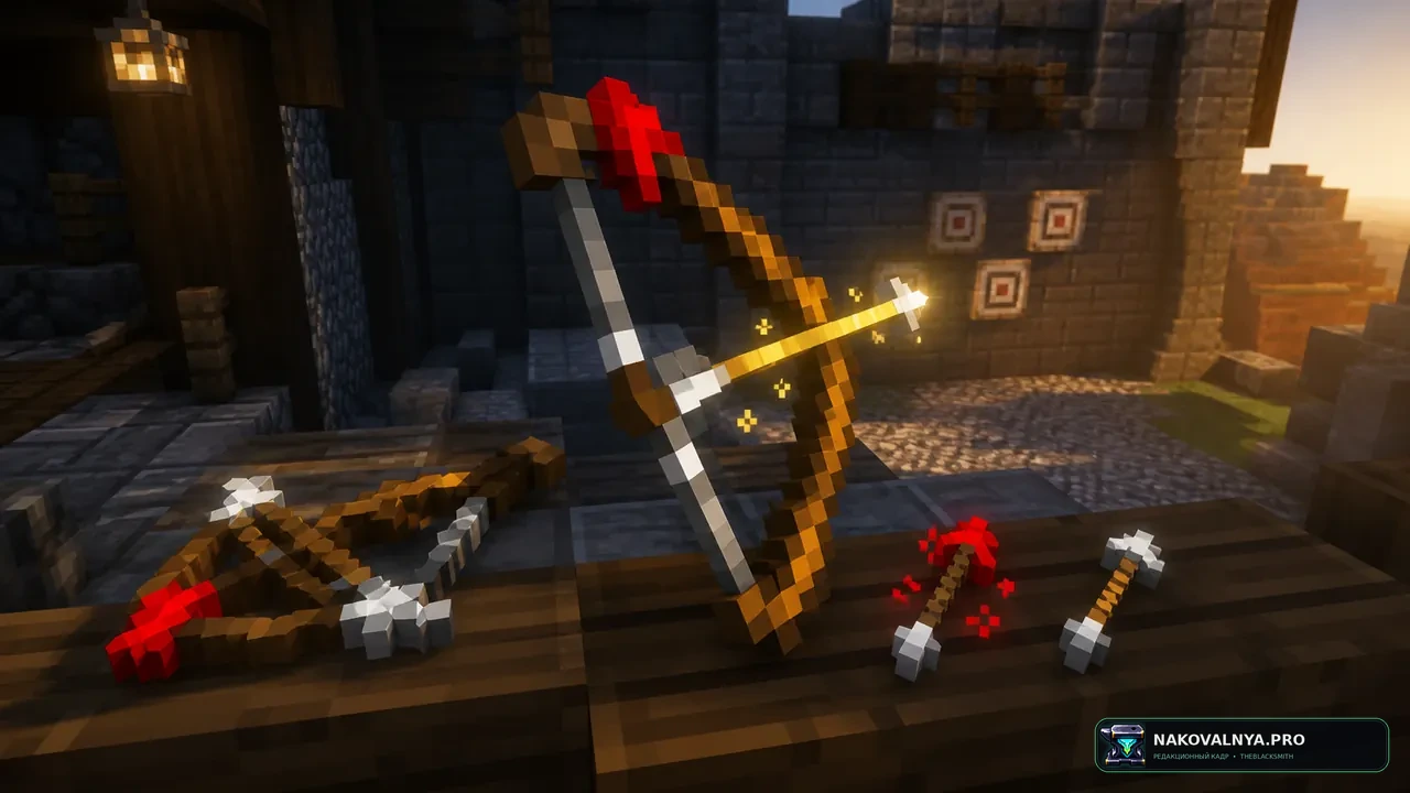 Stylus's Bow Retexture: обновлённые луки, арбалеты и стрелы — редакционная иллюстрация 2 из 3