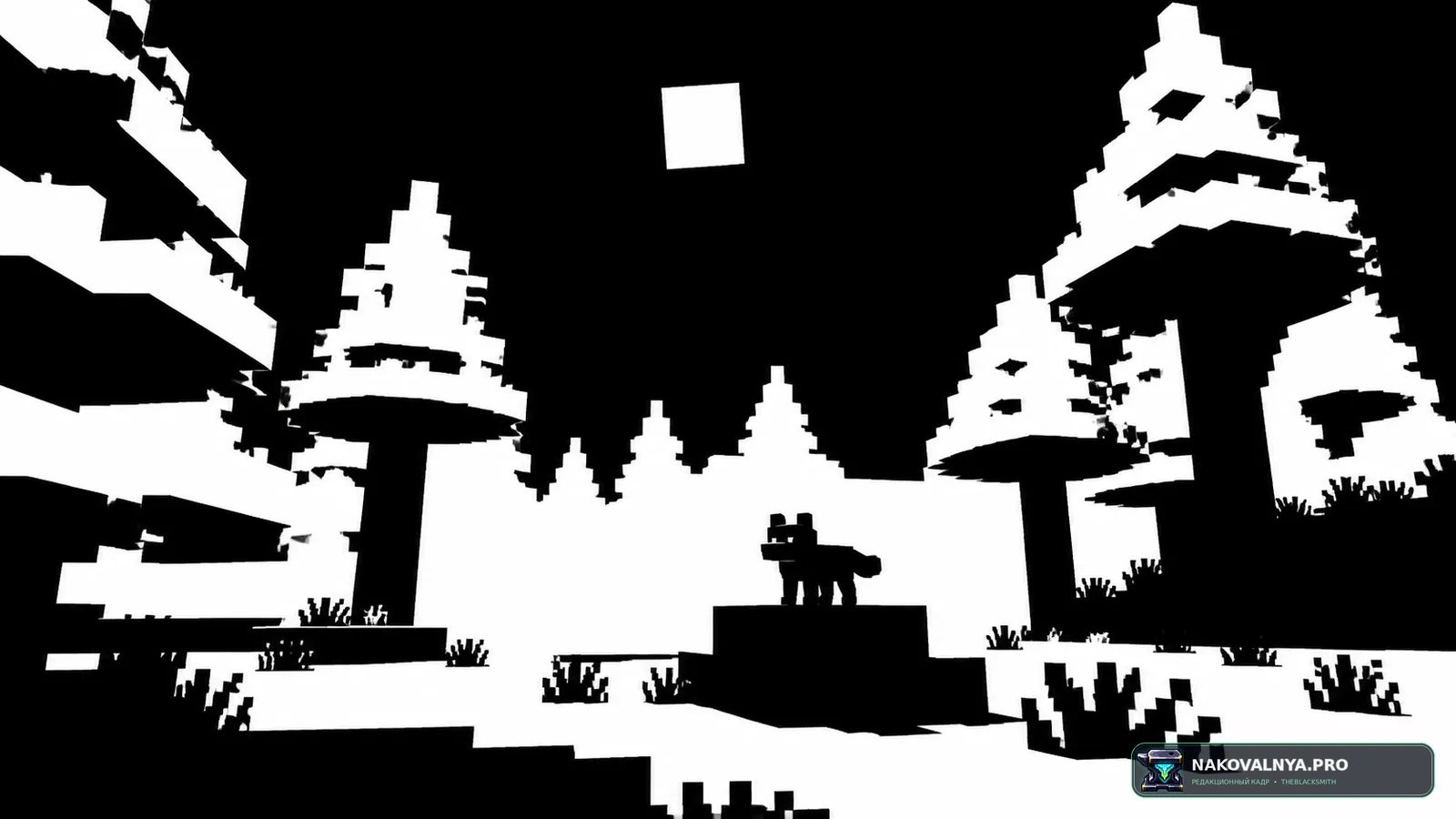 Изображение к проекту Bad Apple Shaders