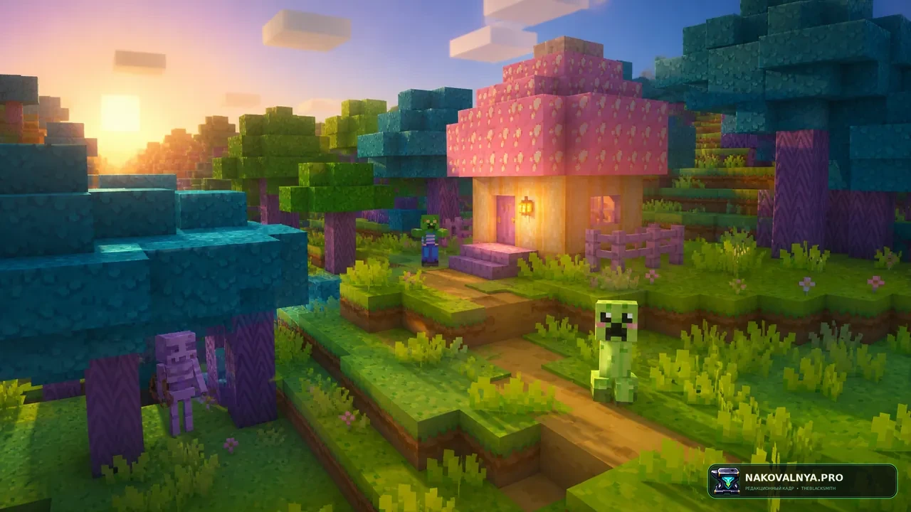 Super Cute Texture Pack: милый мультяшный мир с забавными существами и интерфейсом — редакционная иллюстрация 2 из 3