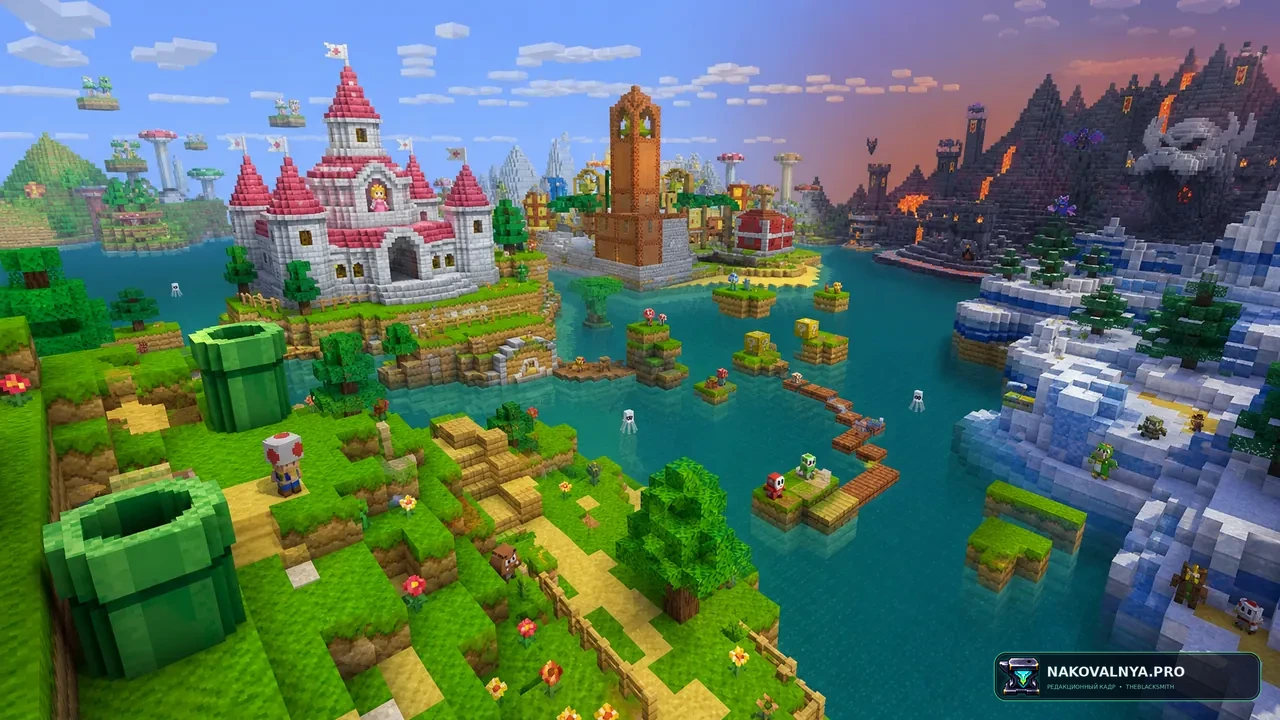 Изображение к проекту Super Mario Mash-up