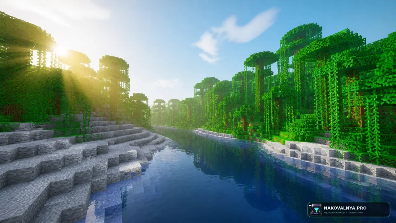 Sylbobek's Shader Pack: реалистичную графику с гибкой настройкой — редакционная иллюстрация 2 из 3