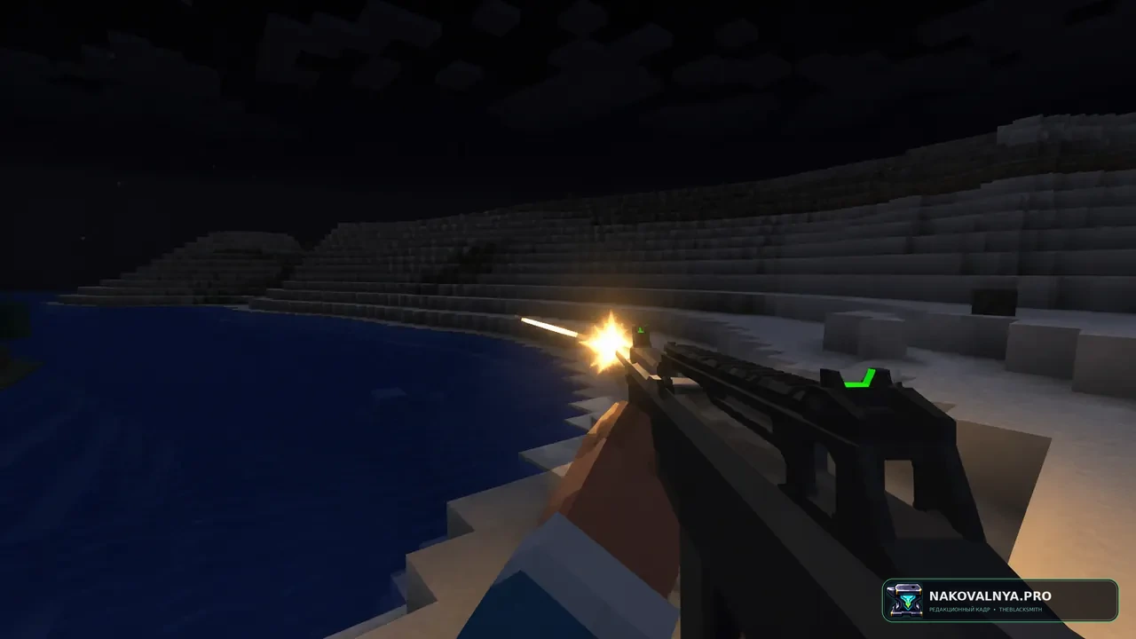 TaCZ x Guns Lights Addon [NEW]: световые эффекты выстрелов TaCZ — редакционная иллюстрация 2 из 3
