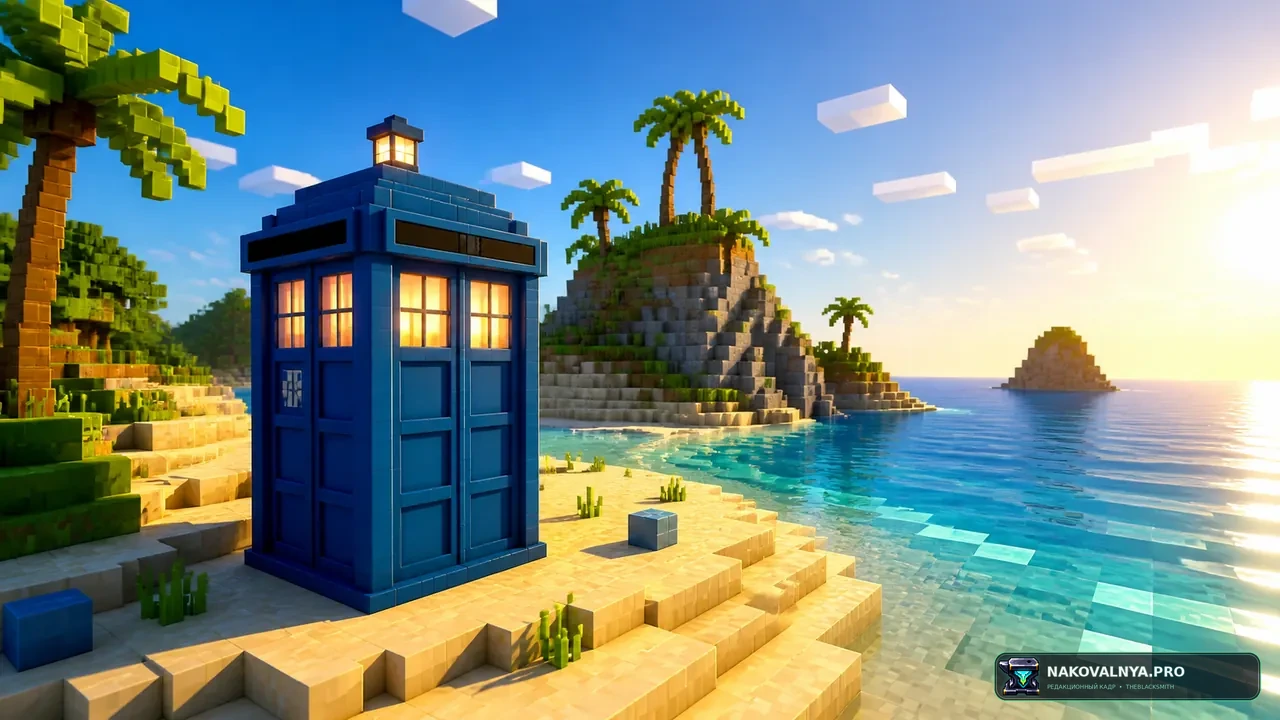 TARDIS Universe modpack: приключения во вселенной «Доктора Кто» — редакционная иллюстрация 2 из 3