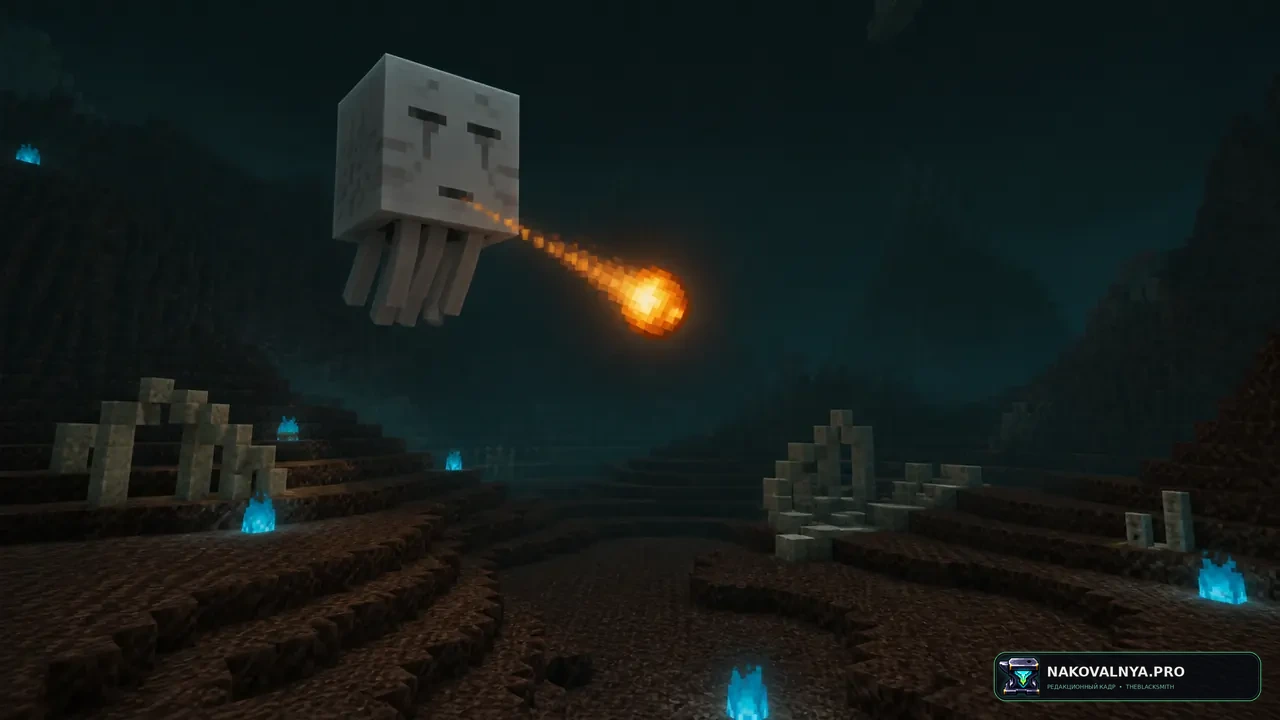 Tears & Cheers - Ghast Revamp: Более выразительные и заметно различающиеся гасты без полной замены ванильной графики. — редакционная иллюстрация 3 из 3