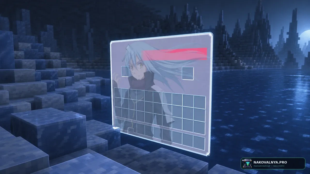 That Time I Got Reincarnated as a Slime GUI Pack: аниме-интерфейс с Римуру Темпестом — редакционная иллюстрация 2 из 3