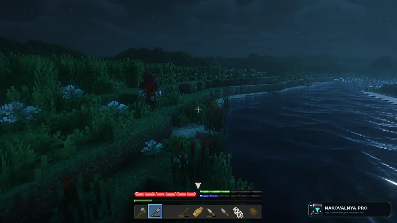 The adventure of TFC CREATE: технологическое выживание TerraFirmaCraft и Create — редакционная иллюстрация 2 из 3