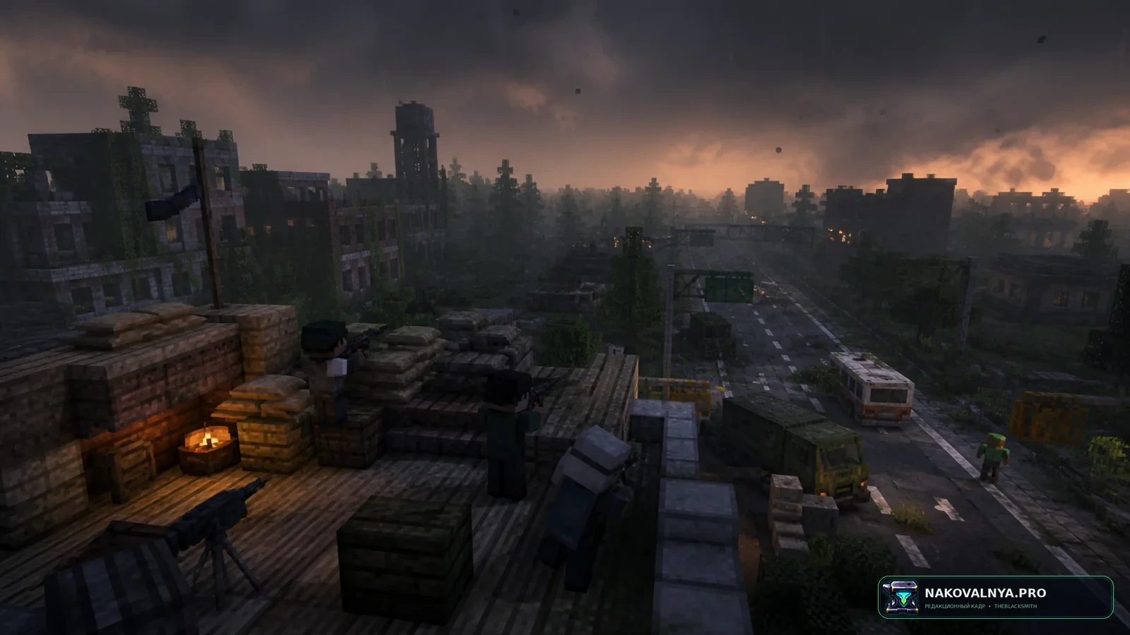 Изображение к проекту Guns and Zombies