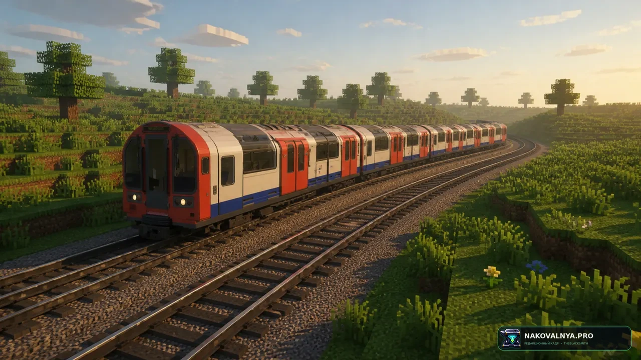 MTR London Underground Addon: станции и тоннели лондонского метро — редакционная иллюстрация 2 из 3
