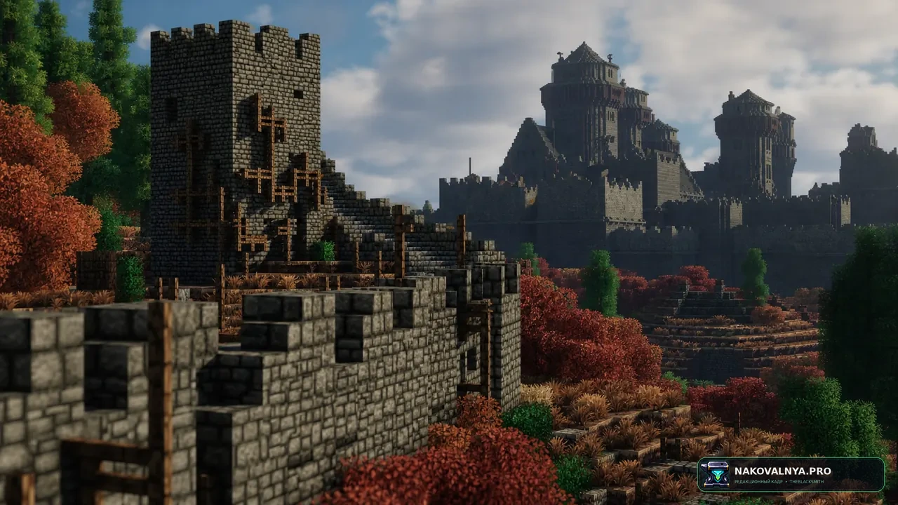 The WesterosCraft Modpack: исследование Вестероса и средневековое строительство — редакционная иллюстрация 3 из 3