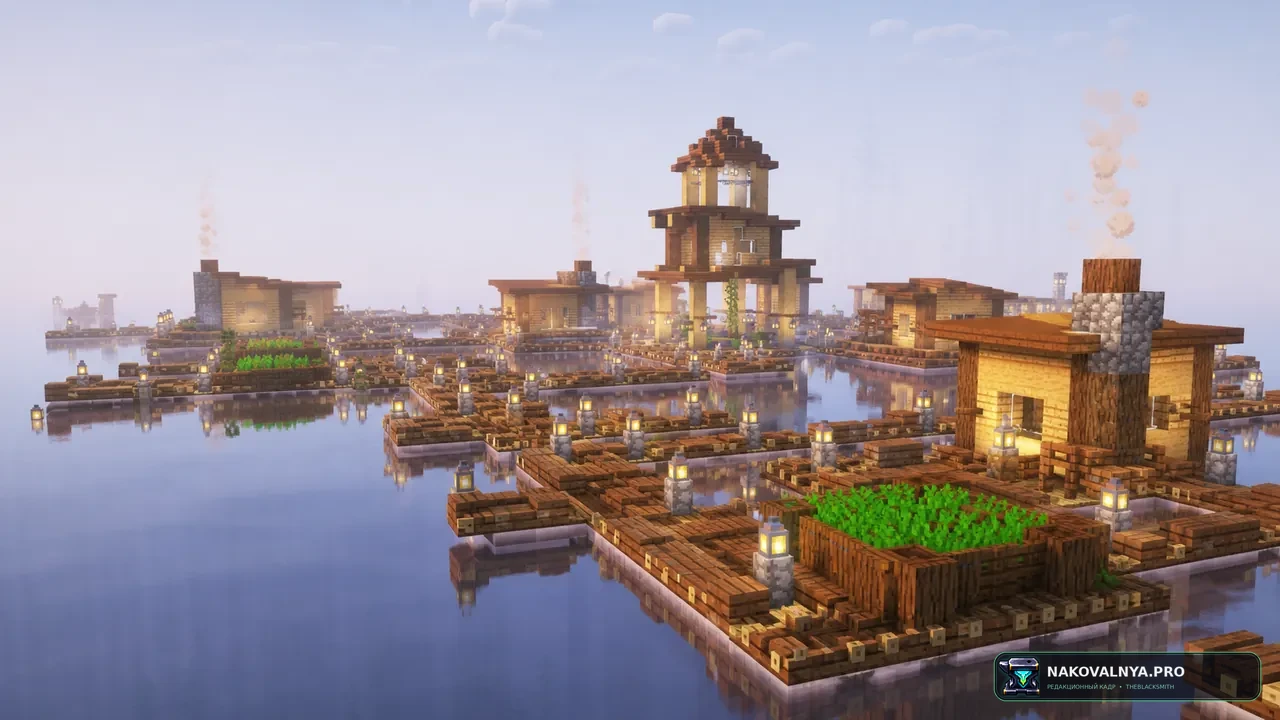 Изображение к проекту Tidal Towns