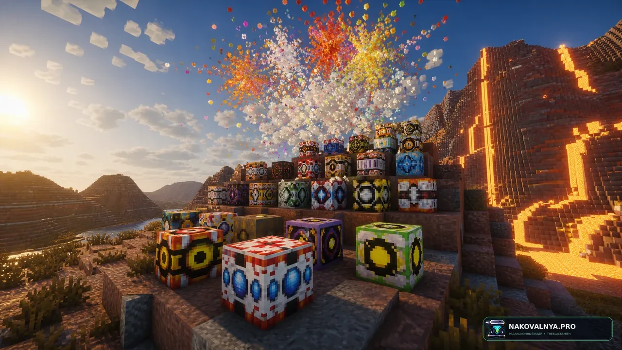 TNT Pack: эксперименты с десятками видов TNT — редакционная иллюстрация 2 из 3