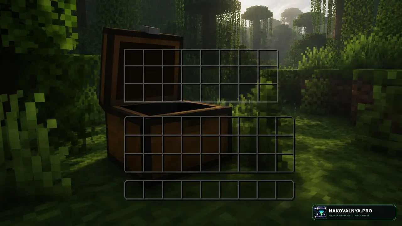 Transparent Inventorys (GUI & HUD): прозрачный интерфейс инвентарей — редакционная иллюстрация 3 из 3