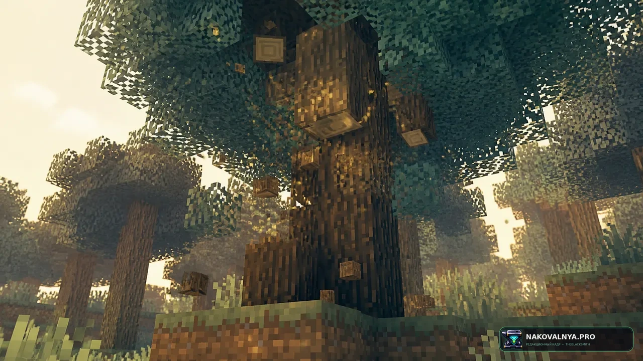 Tree Vein Miner: быструю рубку целых деревьев — редакционная иллюстрация 3 из 3