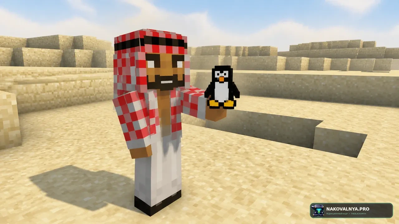 Tux Totem: тотем бессмертия с талисманом Linux — редакционная иллюстрация 2 из 3