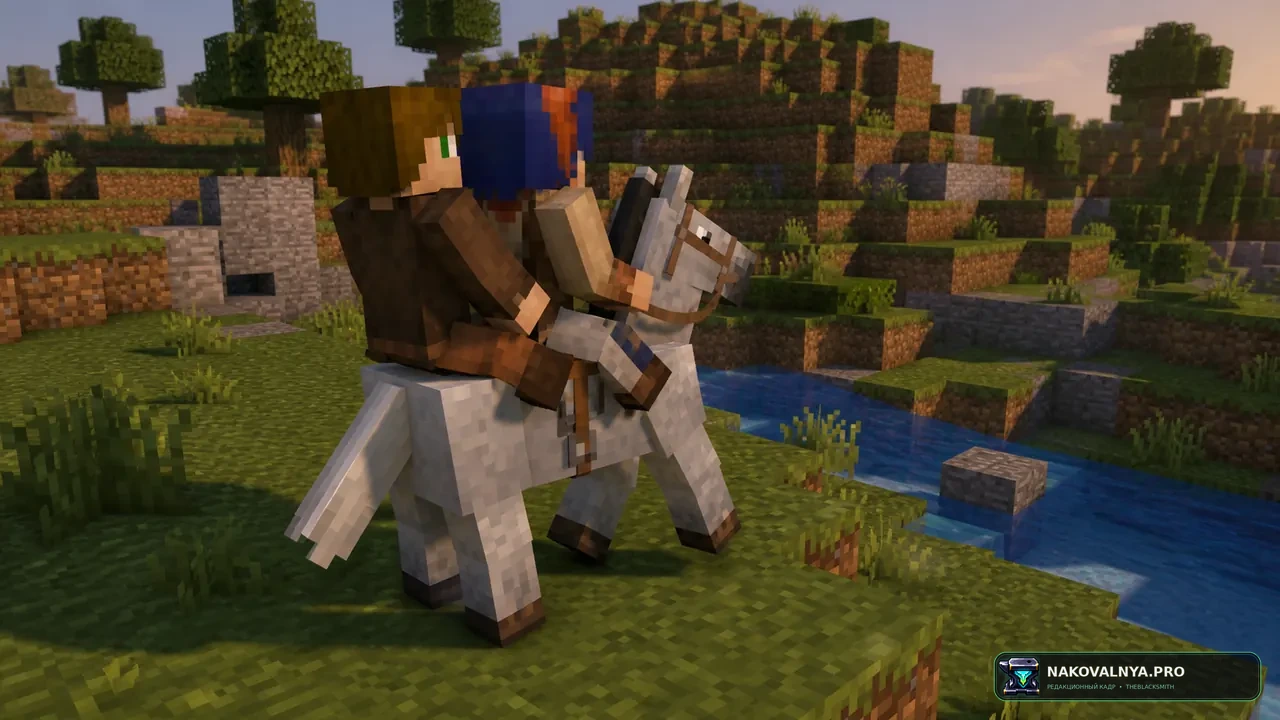 Two Players One Horse: совместную езду верхом — редакционная иллюстрация 2 из 3