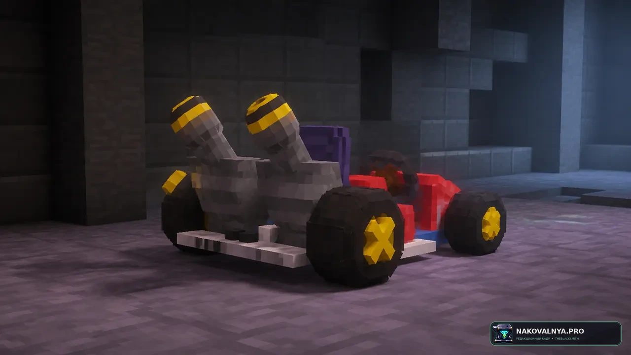 Updated Standart Kart: гоночные карты Mario Kart вместо лодок — редакционная иллюстрация 2 из 3