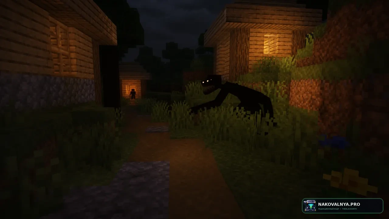 Vanilla Enhanced - Suspenseful Horror: напряжённый vanilla-хоррор с существами и оружием — редакционная иллюстрация 2 из 3