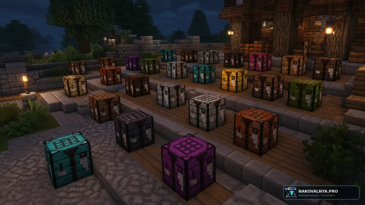 Изображение к проекту Variant Crafting Tables