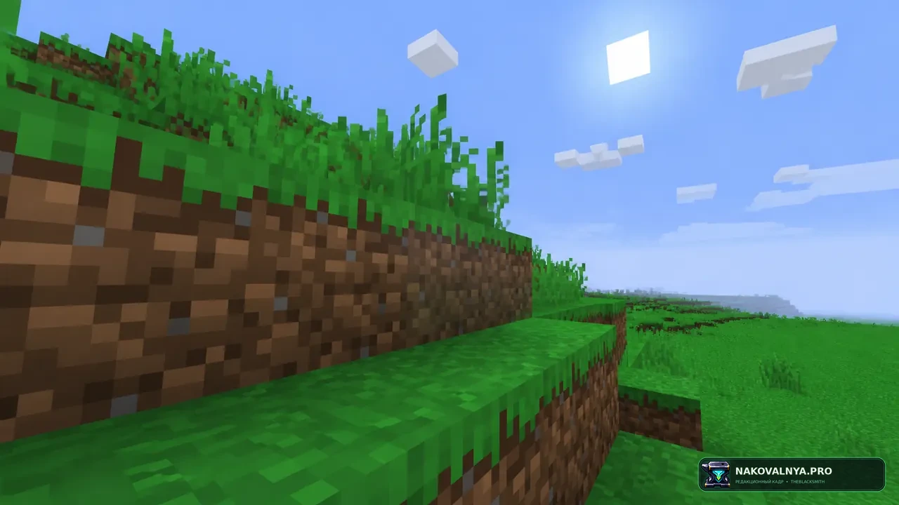 vibes2019shaders: ностальгическую графику Minecraft 2019 года — редакционная иллюстрация 3 из 3
