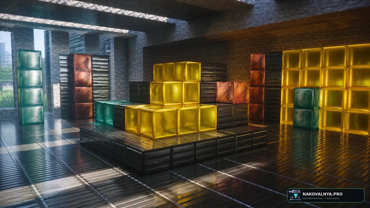 VibrantPBR: ванильные PBR-материалы 128× со всеми функциями LabPBR — редакционная иллюстрация 2 из 3