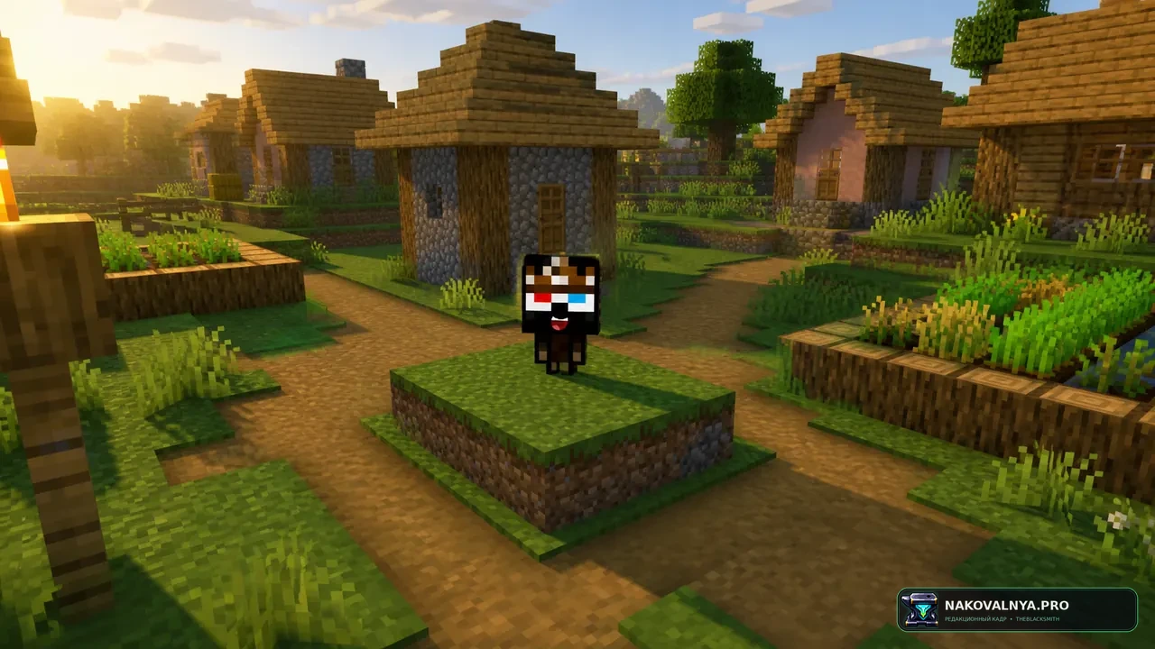 Village Spawn Point: появление игроков в деревне — редакционная иллюстрация 2 из 3