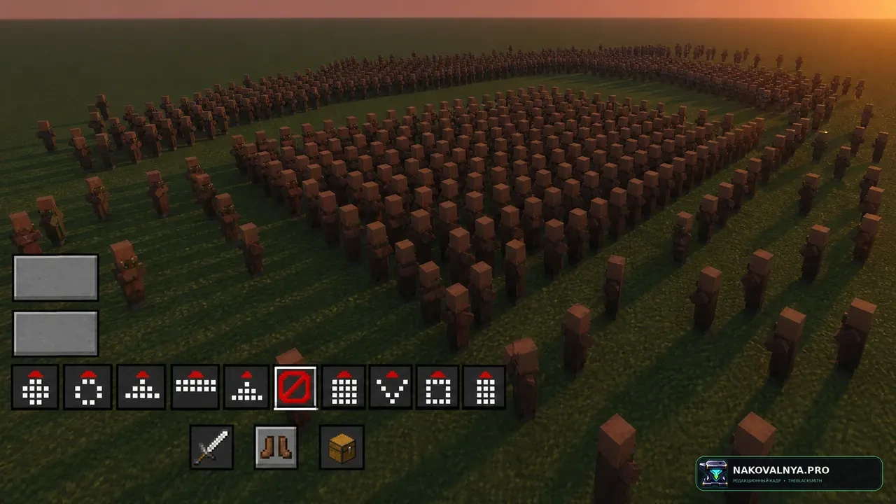 Villager Recruits: управляемую армию жителей — редакционная иллюстрация 2 из 3