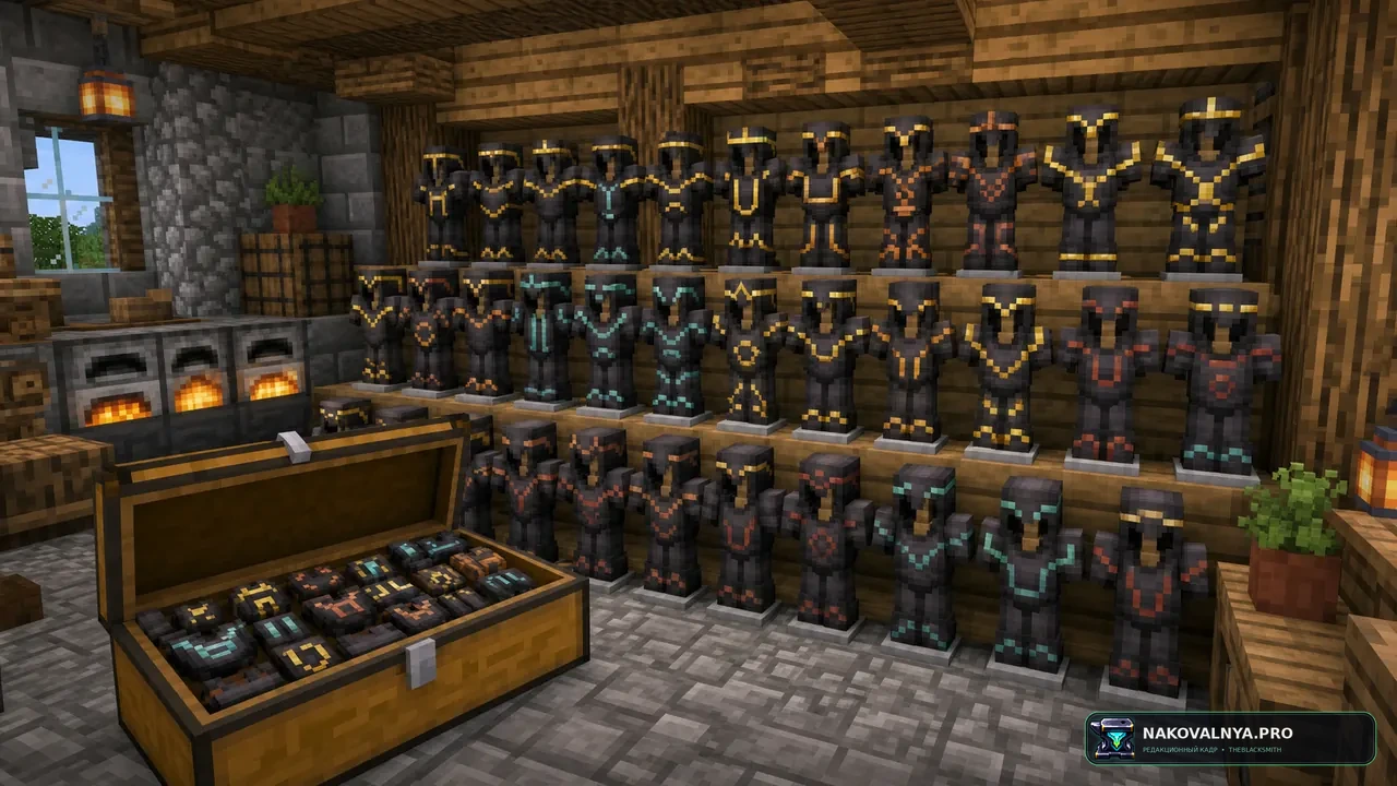 Изображение к проекту Visual: Armor Trims