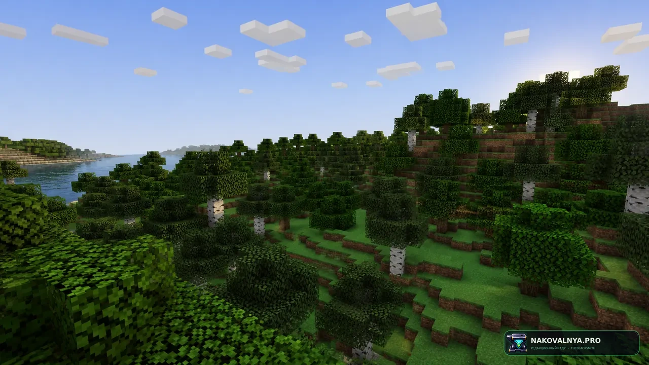 Visual Traveler's Title Biomes Addon: названия ванильных биомов при путешествии — редакционная иллюстрация 2 из 3