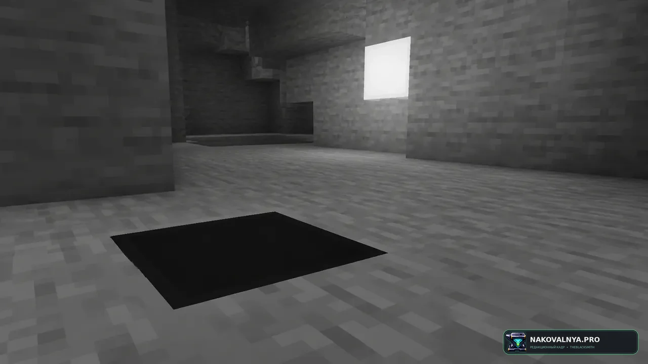 White Lamps: чёрно-белые индикаторы редстоуна — редакционная иллюстрация 3 из 3