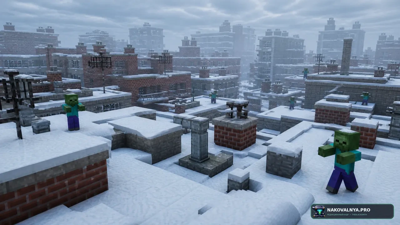 Изображение к проекту Winter Zombies