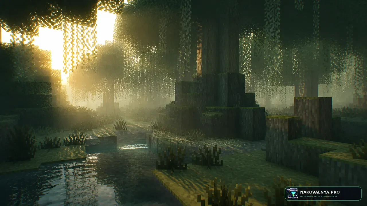 William Wythers' Overhauled Overworld: реалистичную переработку ванильных биомов — редакционная иллюстрация 2 из 3