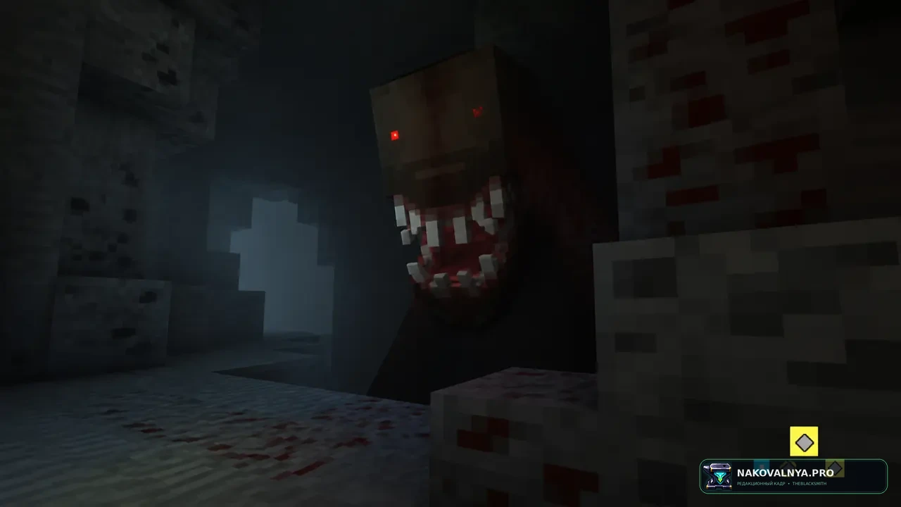 Xaero's Horrors - Minimap Icons for Cave Dwellers & More: различимые значки пещерных хоррор-мобов на картах Xaero — редакционная иллюстрация 3 из 3