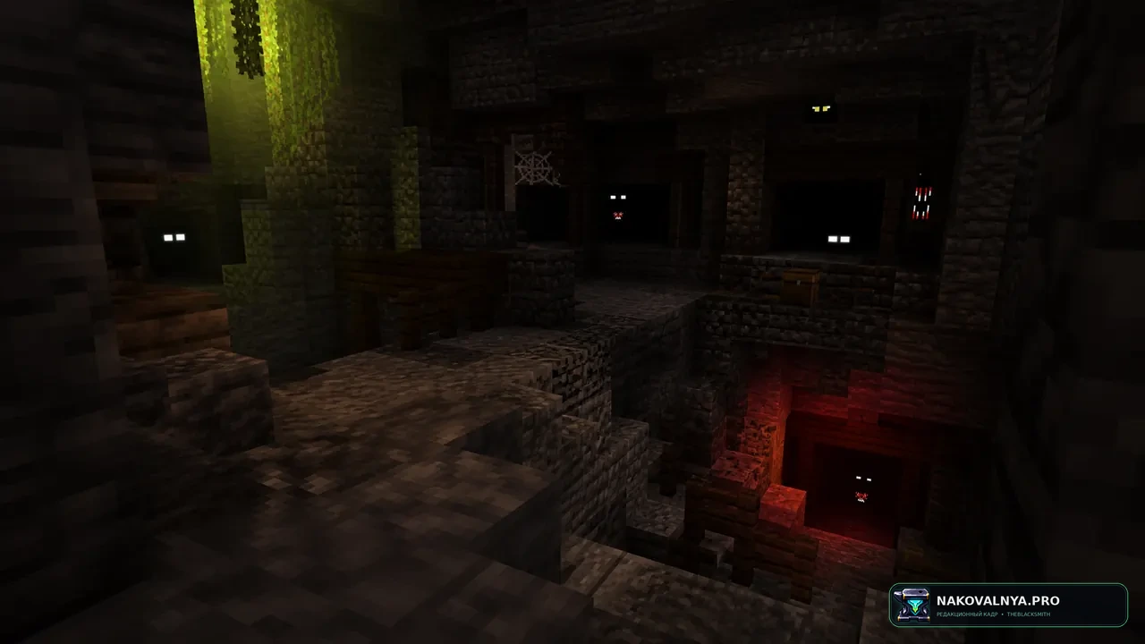 Изображение к проекту Xaero's Horrors - Minimap Icons for Cave Dwellers & More