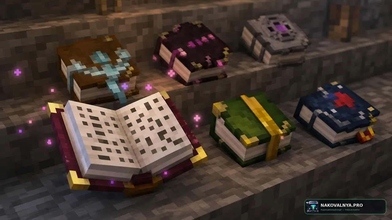 xali's Enchanted Books - Addon: тематические текстуры зачарованных книг из модов — редакционная иллюстрация 3 из 3