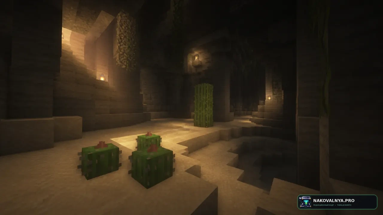 YUNG's Cave Biomes: два насыщенных биома подземного мира — редакционная иллюстрация 2 из 3