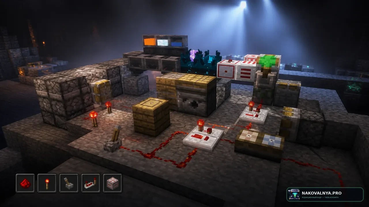 Изображение к проекту Redstone Tweaks Overlaid