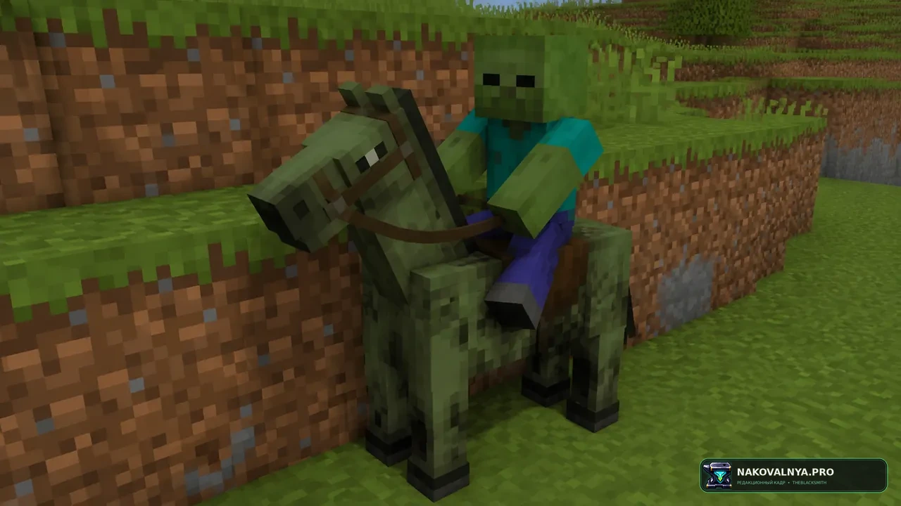 Zombie Horse Spawn: всадников на зомби-лошадях — редакционная иллюстрация 3 из 3